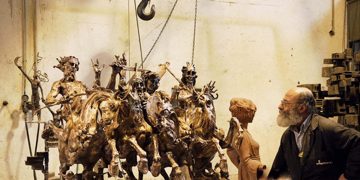 Non solo bronzo. alchimia tra fonderia e artista villa clerici ... Fonderia d arte